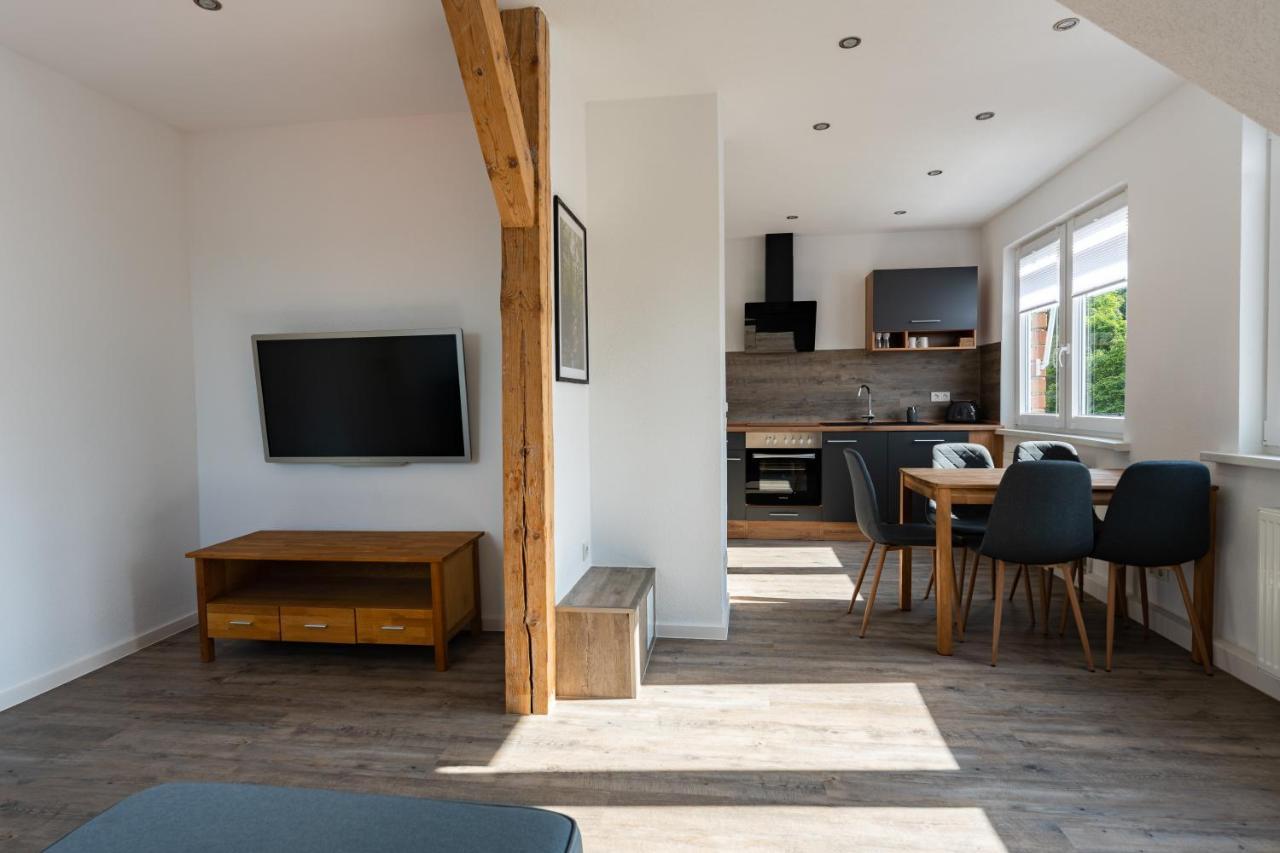 Ferienwohnung Am Steinbach 2 Thale Ngoại thất bức ảnh